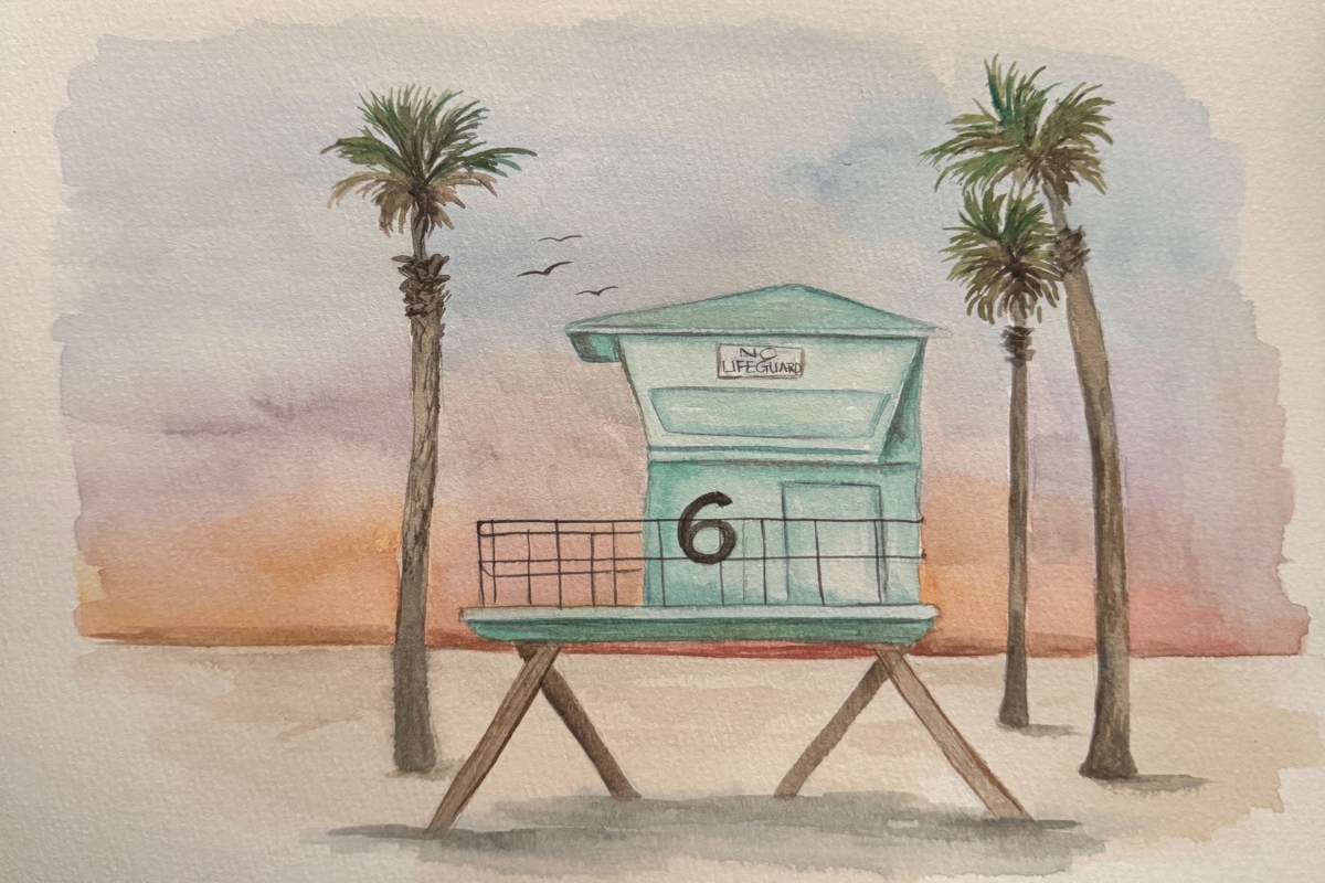 California Dreaming Watercolor Workshop with Erna van Dyk 