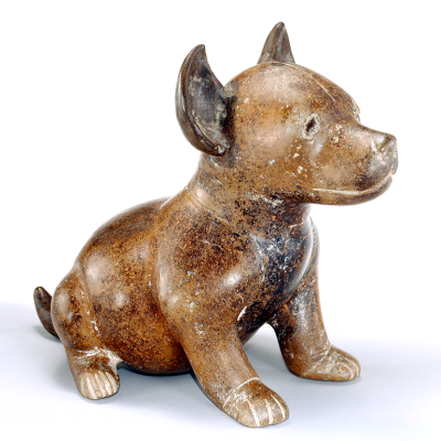 Seated Dog, late Preclassic to early Classic period (100 BCE–400 CE)