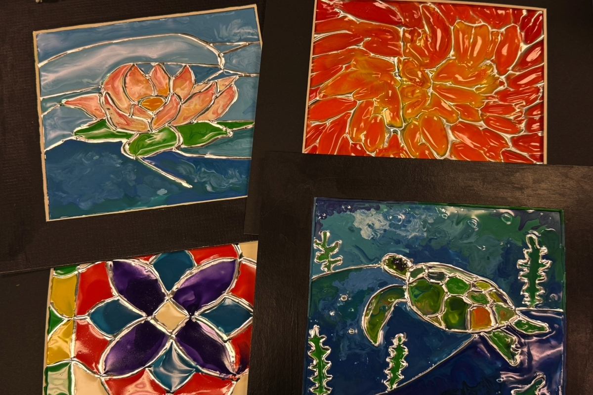 Anne's Treasures | Tin Foil Enameling